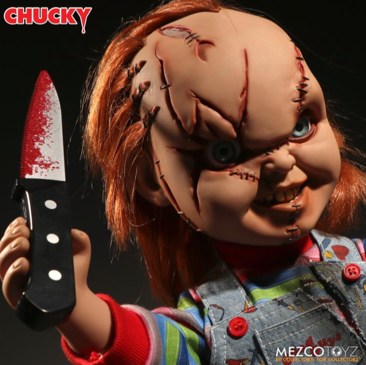 Mezco Designer Series Talking and Scarred Bride of Chucky Homicidal Collectible Doll