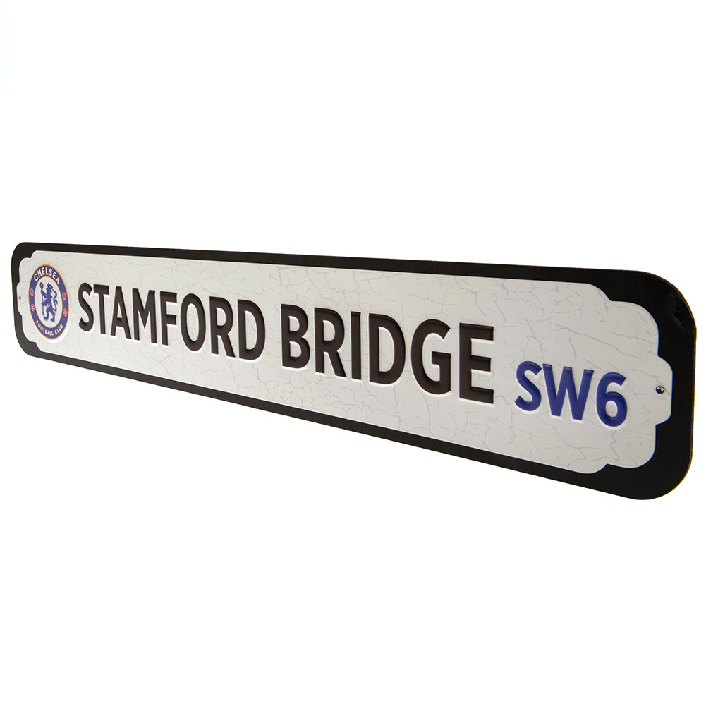 Chelsea FC High - end Embossed Stadium Sign for Display
