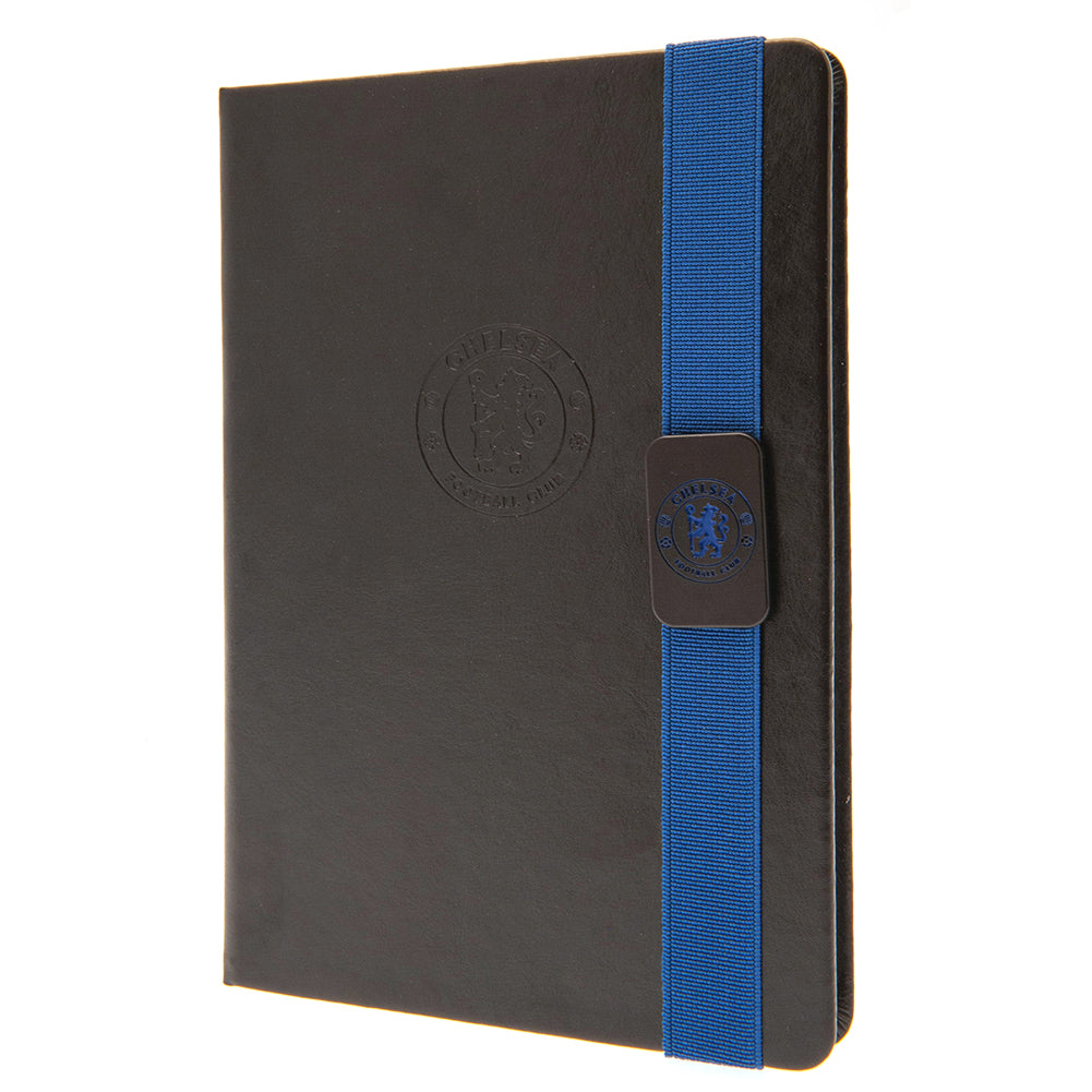 Chelsea Football Club Official A5-Sized Premium Notebook for Fans