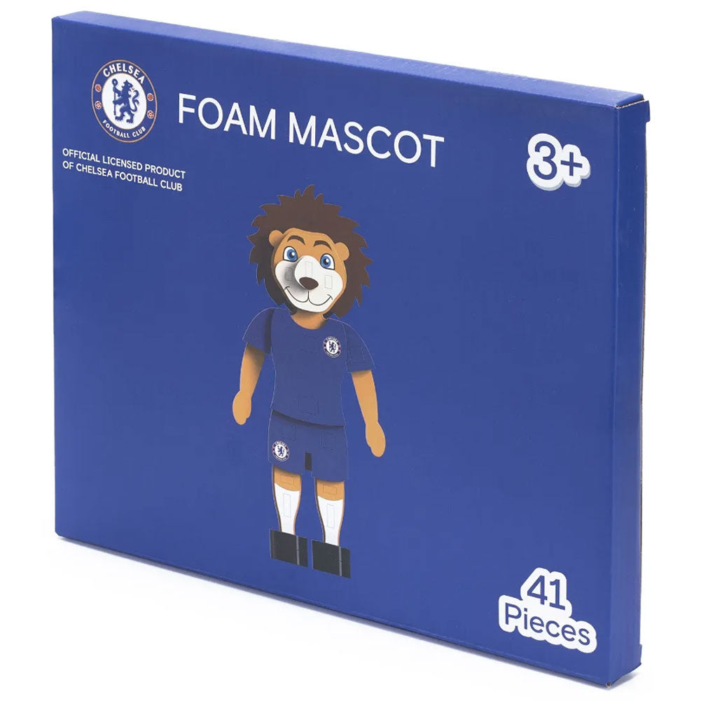 Chelsea Football Club Collectible Foam Mascot Building Puzzle Set