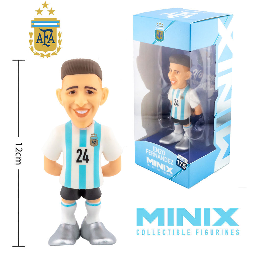 Collectible Argentina Enzo Fernandez MINIX Football Figure