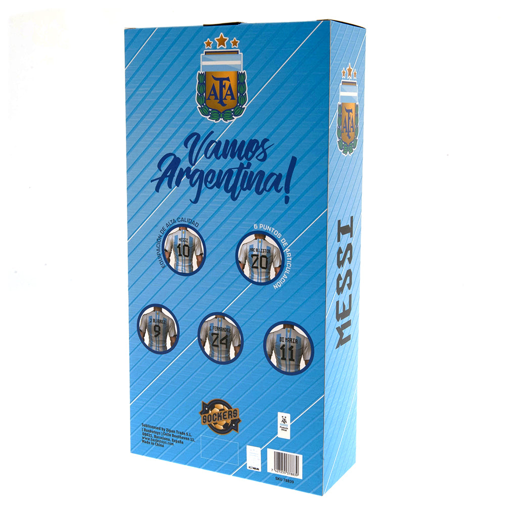 6 - inch Argentina Lionel Messi 10 - Numbered Action Figure with Football