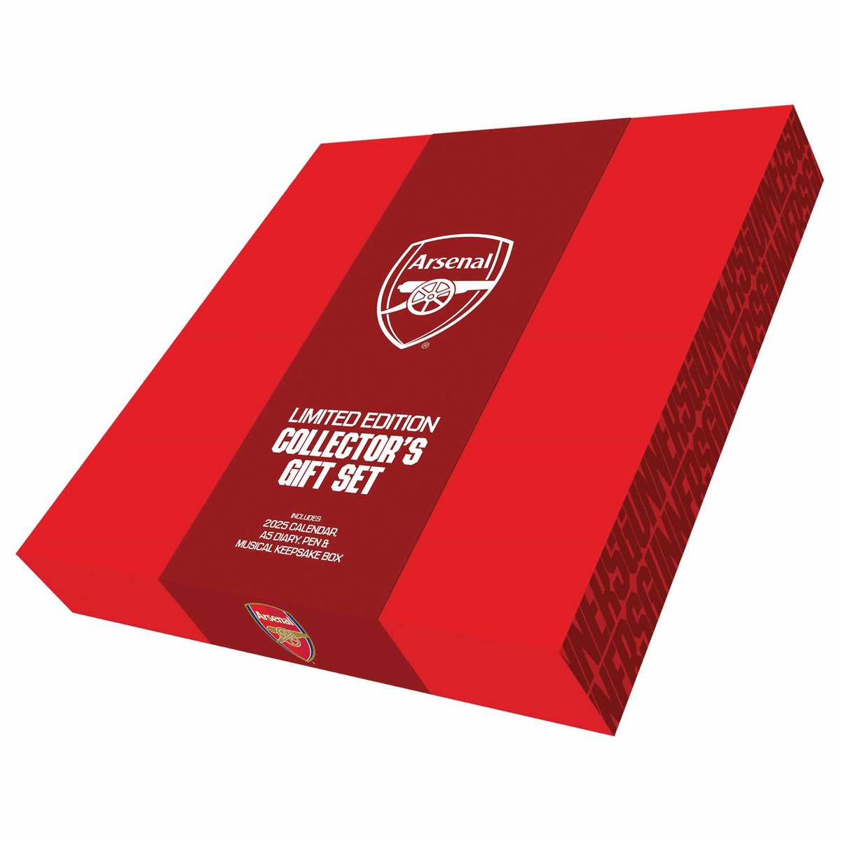 2025 Arsenal FC Collectible Musical Calendar & Diary Gift Box