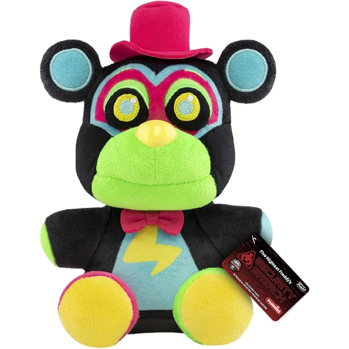 Funko Five Nights at Freddy's Security Breach Blacklight 7-Inch Glamrock Freddy Plush