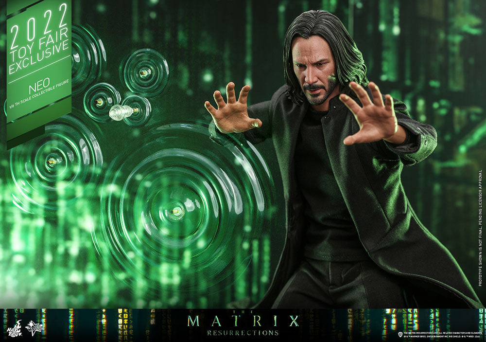 Hot Toys Exclusive 1:6 Scale Collectible Figure of Neo from The Matrix Revolutions