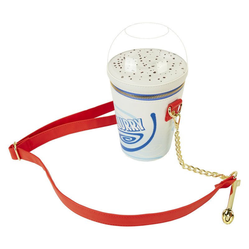 Loungefly Brand McDonald's McFlurry-Themed Figural Crossbody Shoulder Bag for Fashion Lovers