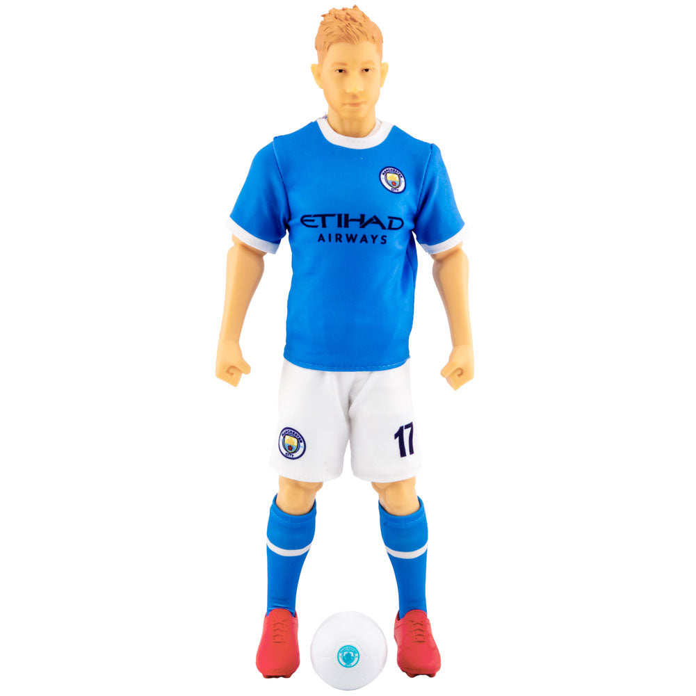 High - Quality Manchester City Football Club Kevin De Bruyne Action Figure Collectible
