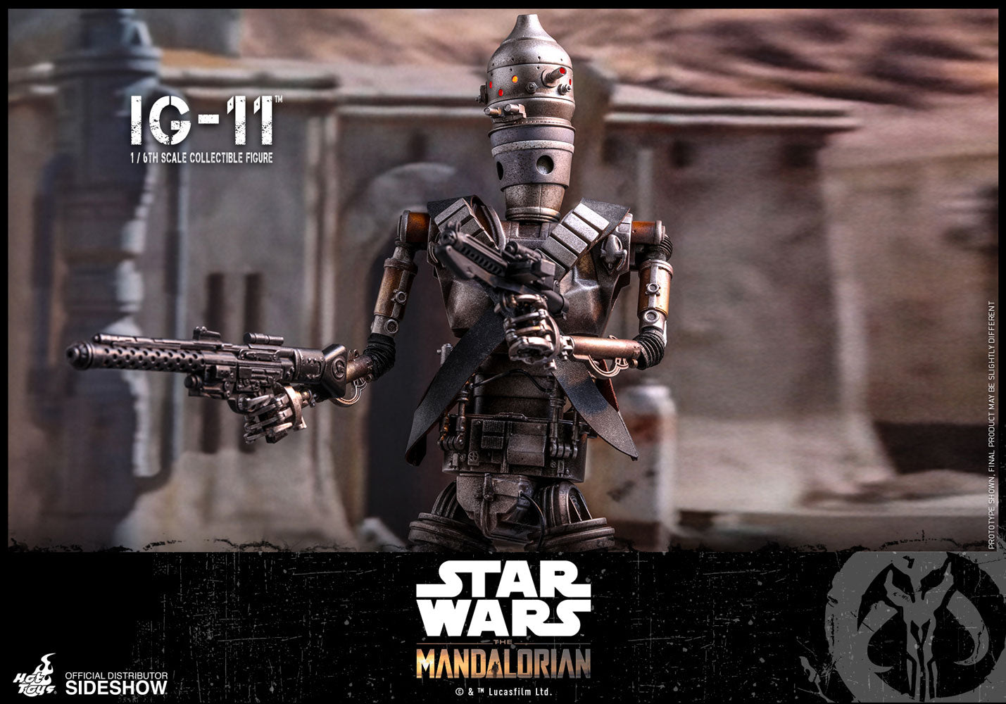 Hot Toys 1:6 Scale Star Wars Mandalorian IG-11 Detailed Collectible Figure