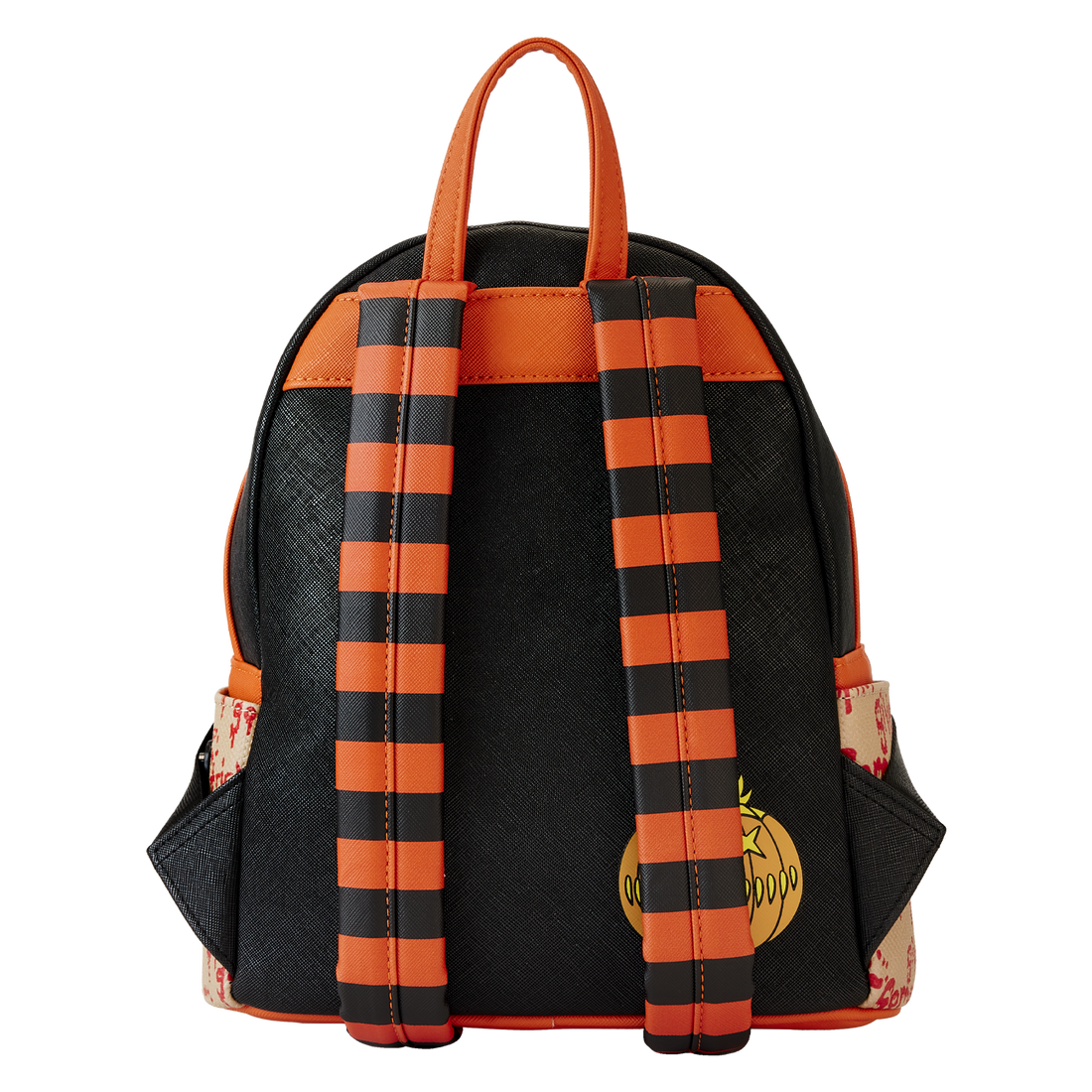 Loungefly Trick 'R Treat Themed Cosplay Mini Backpack with Unique Pumpkin Design