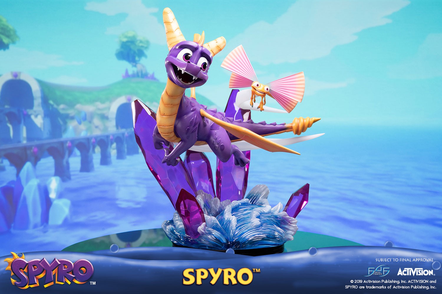 First4Figures Highly Detailed Spyro from Reignited Trilogy Statue