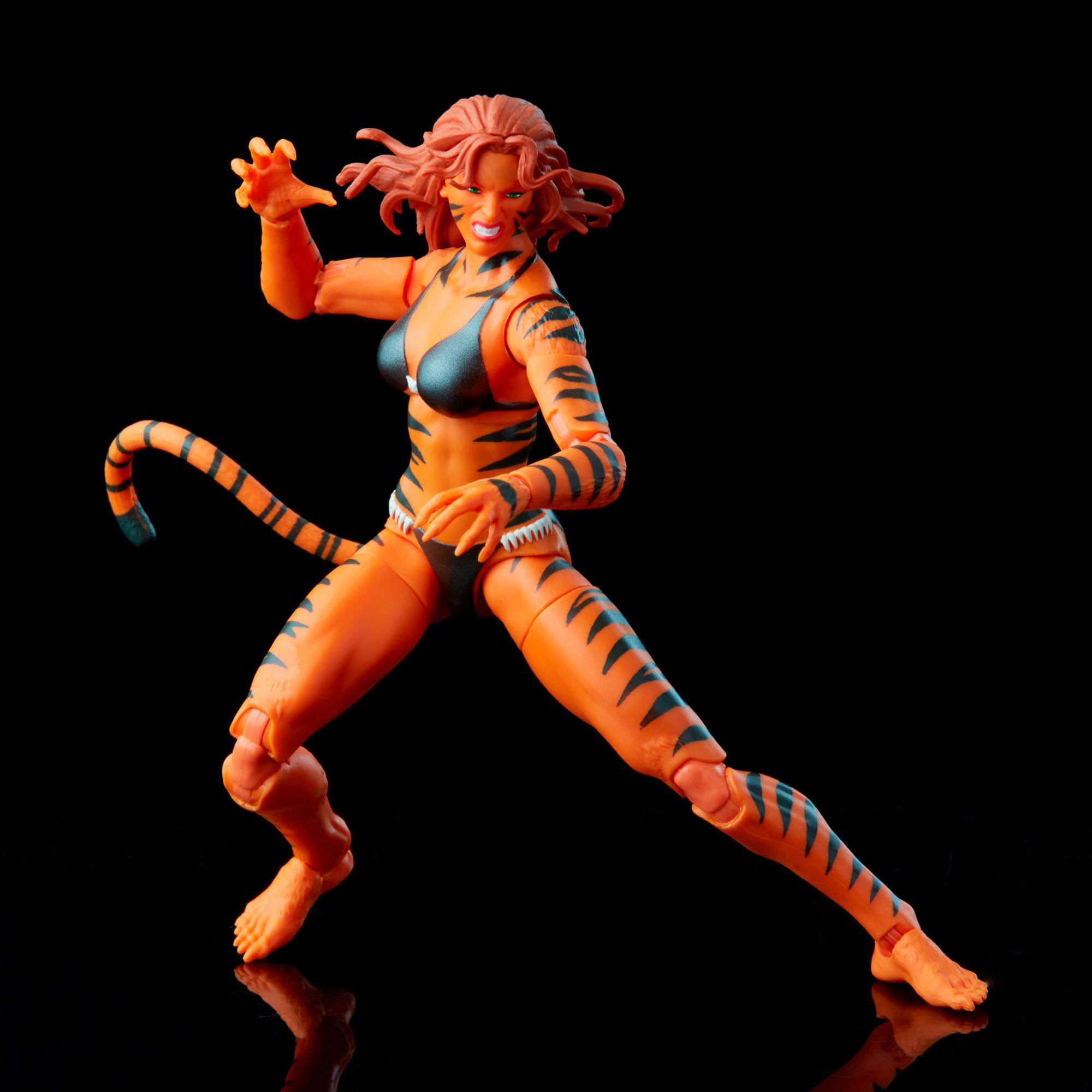 Hasbro 6 - inch Marvel Legends Series Premium Marvel's Tigra Action Figure