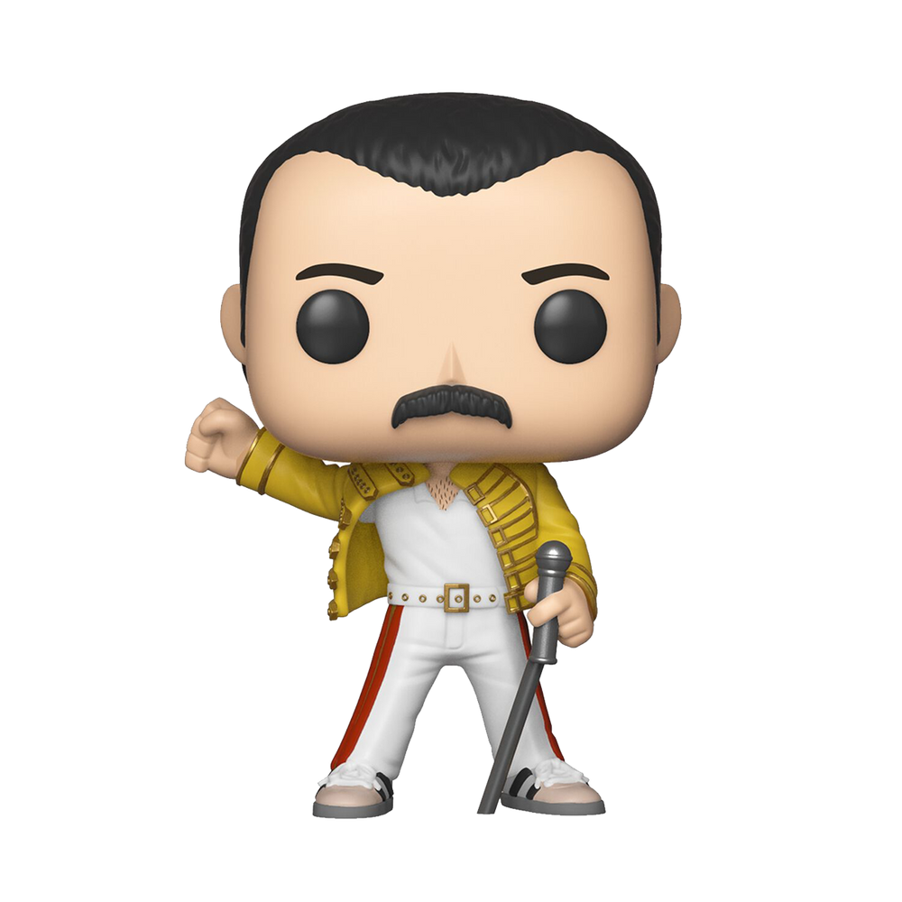 Collectible Freddie Mercury Wembley 1986 Queen Funko Pop! Rocks Vinyl Figurine for Fans