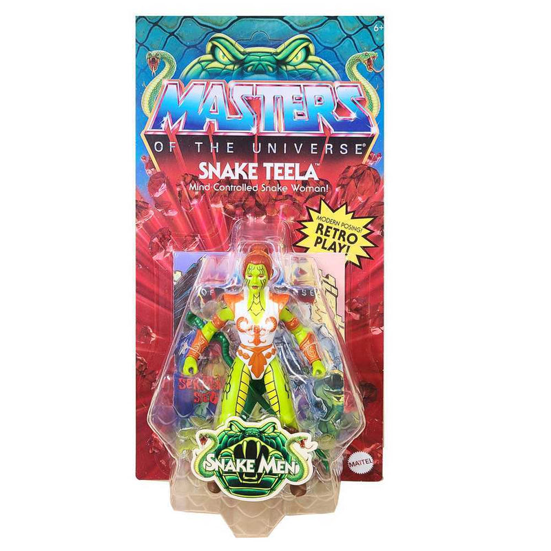 Collectible Masters of the Universe Origins Snake Teela 5.5-Inch Action Figure