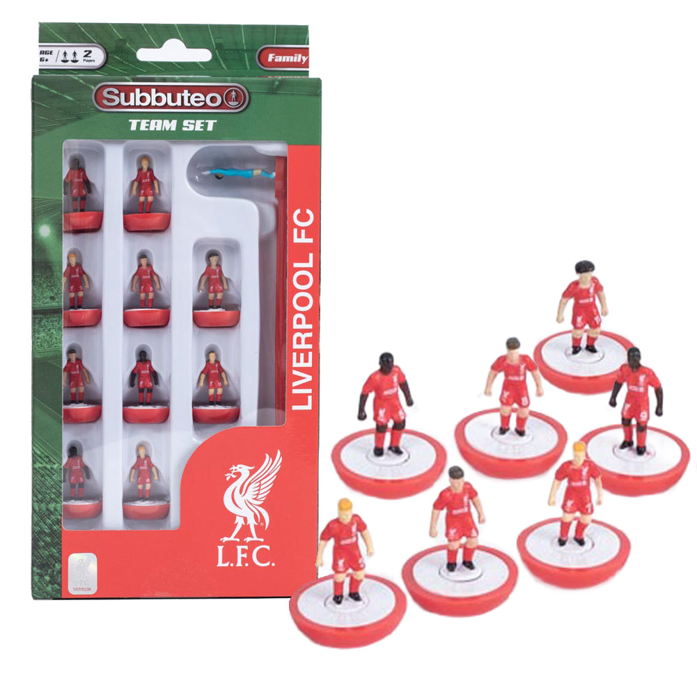 Classic Liverpool FC Subbuteo Table Football Team Set