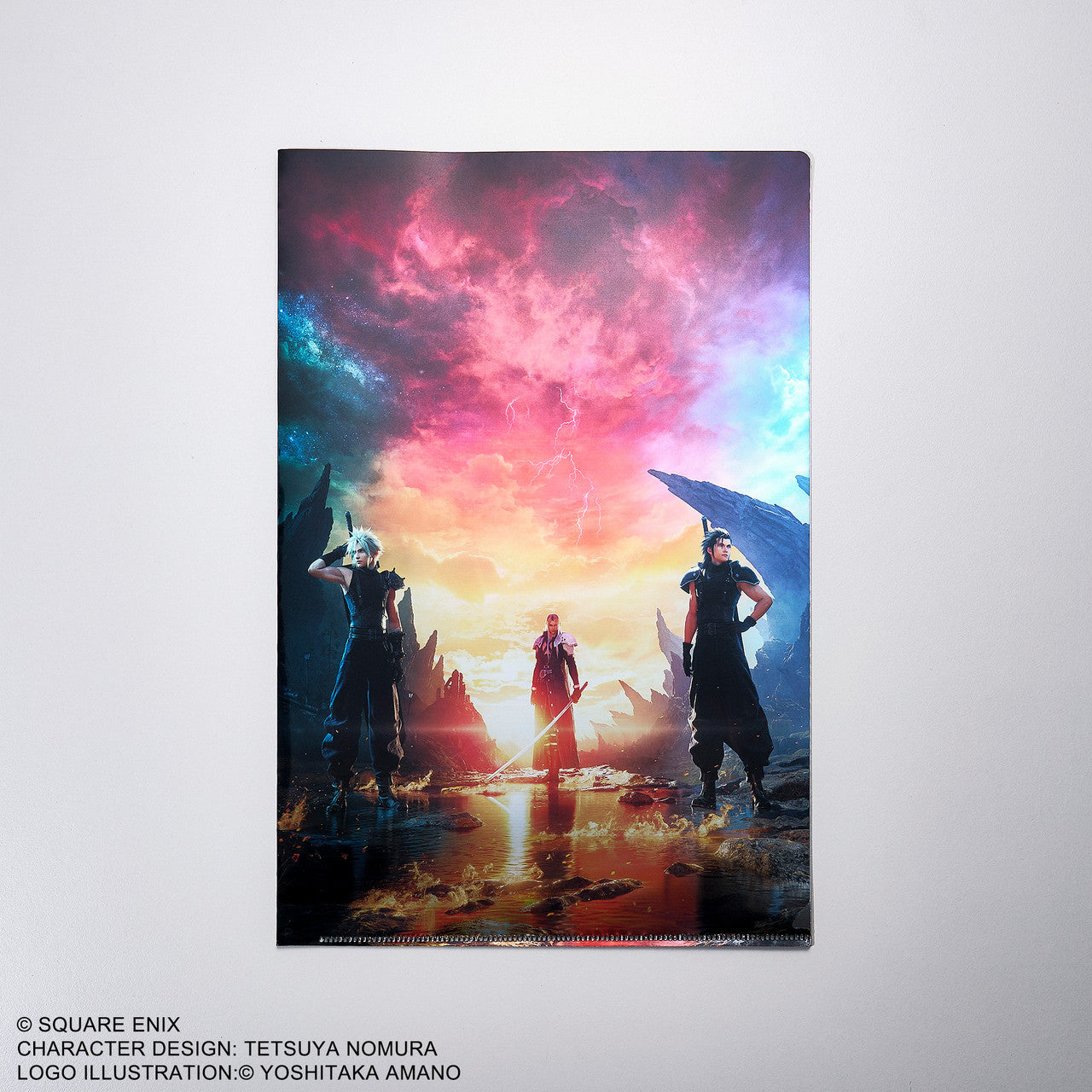 Metallic File Set for Final Fantasy VII Rebirth - A Collectible Gem