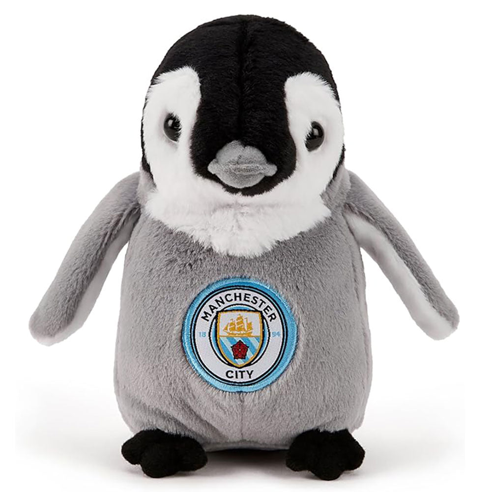 Manchester City Football Club Stuffed Plush Penguin Toy