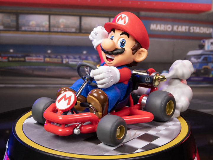 First4Figures High - Quality Mario Kart Mario Collector's Edition PVC Statue