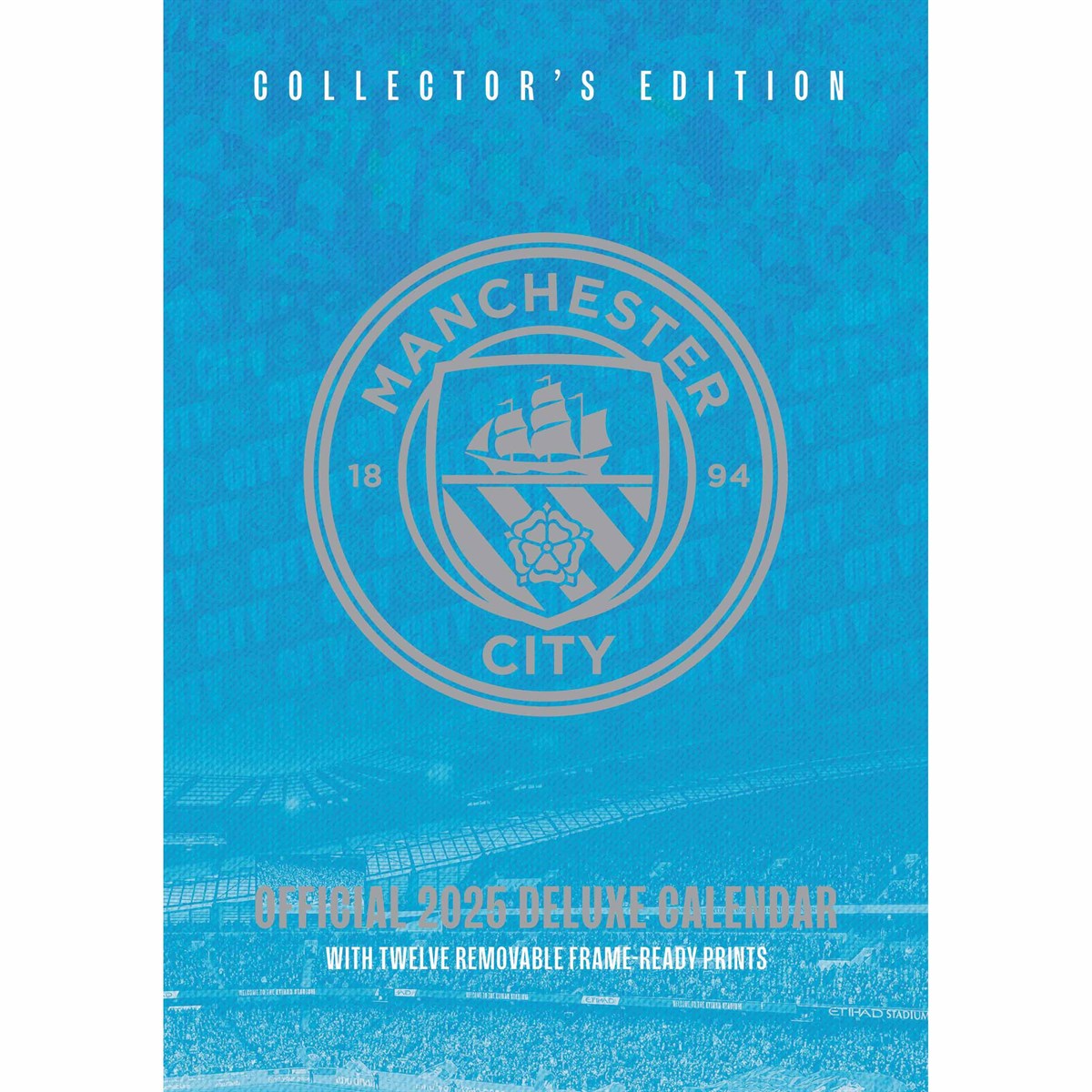 2025 Manchester City FC Premium Collectors Edition Calendar