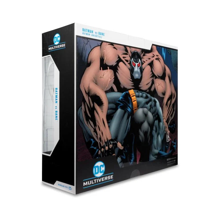 McFarlane DC Multiverse Batman Knightfall Collection: High - Quality Batman vs. Bane Two - Pack Action Figures for Collectors