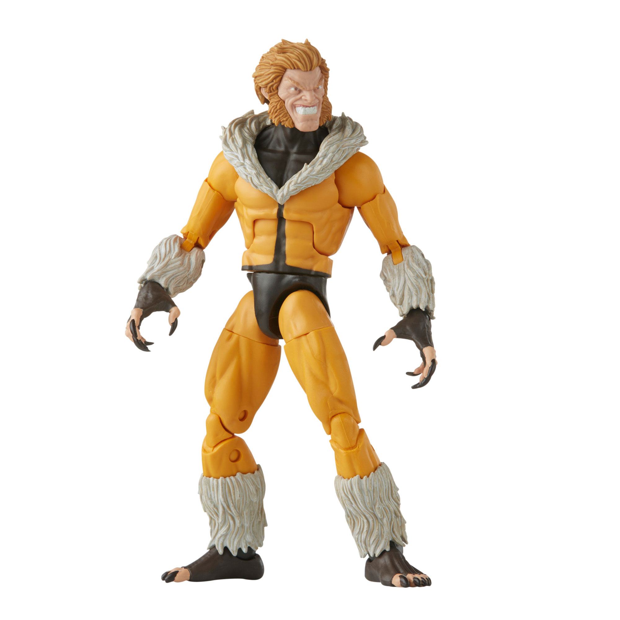 Marvel Legends Series 6-Inch Action Figure of Marvel’s Fierce Sabretooth