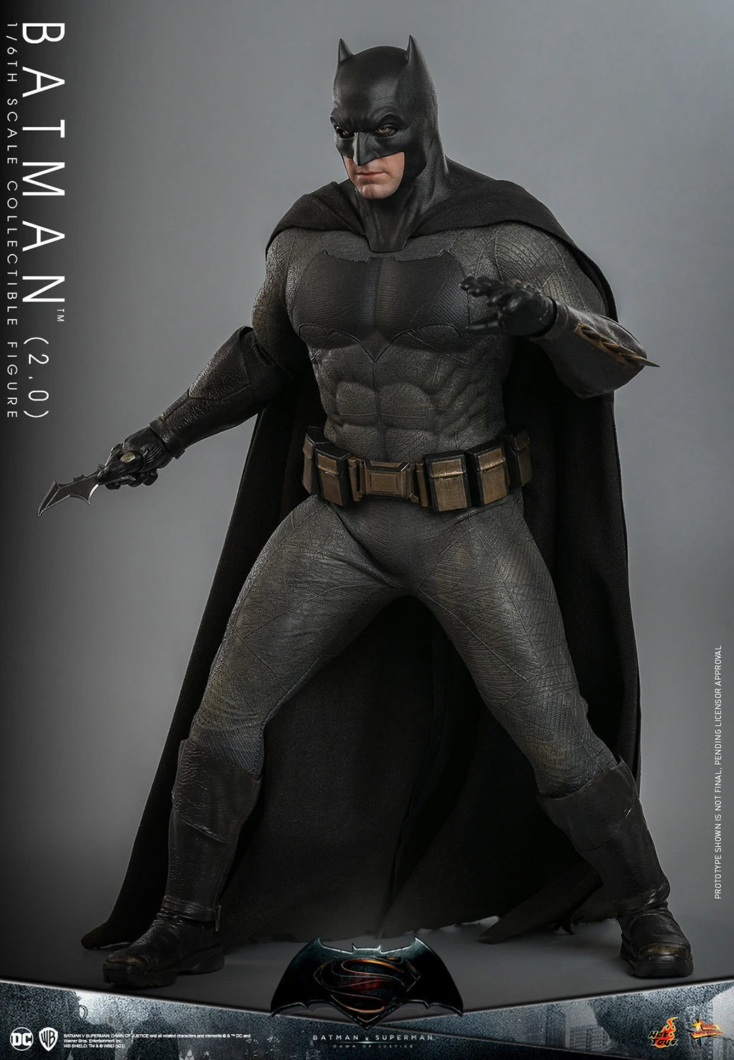 Hot Toys 1/6th Scale Batman Figure from Batman v Superman Dawn of Justice