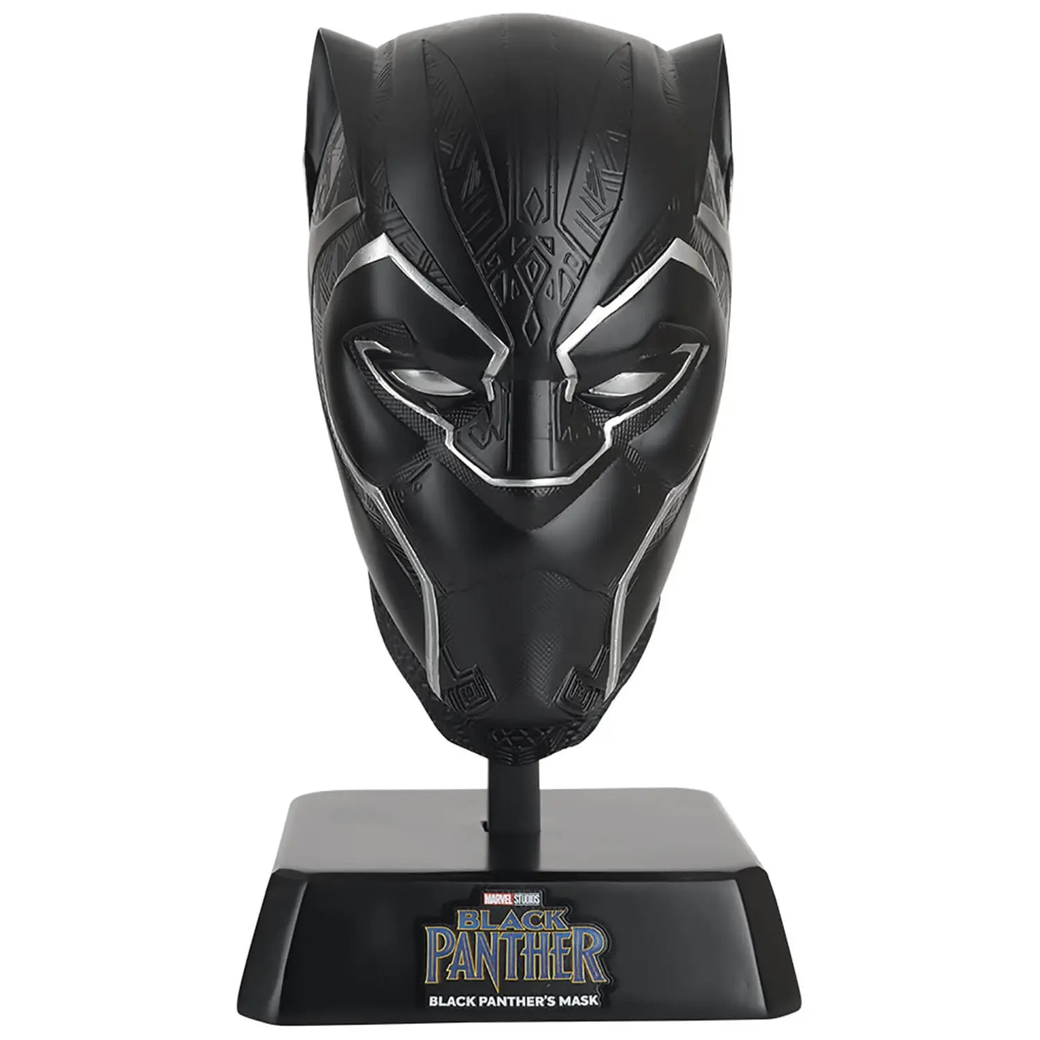 Highly Detailed Hand - painted Marvel Black Panther Mask Statue Replica