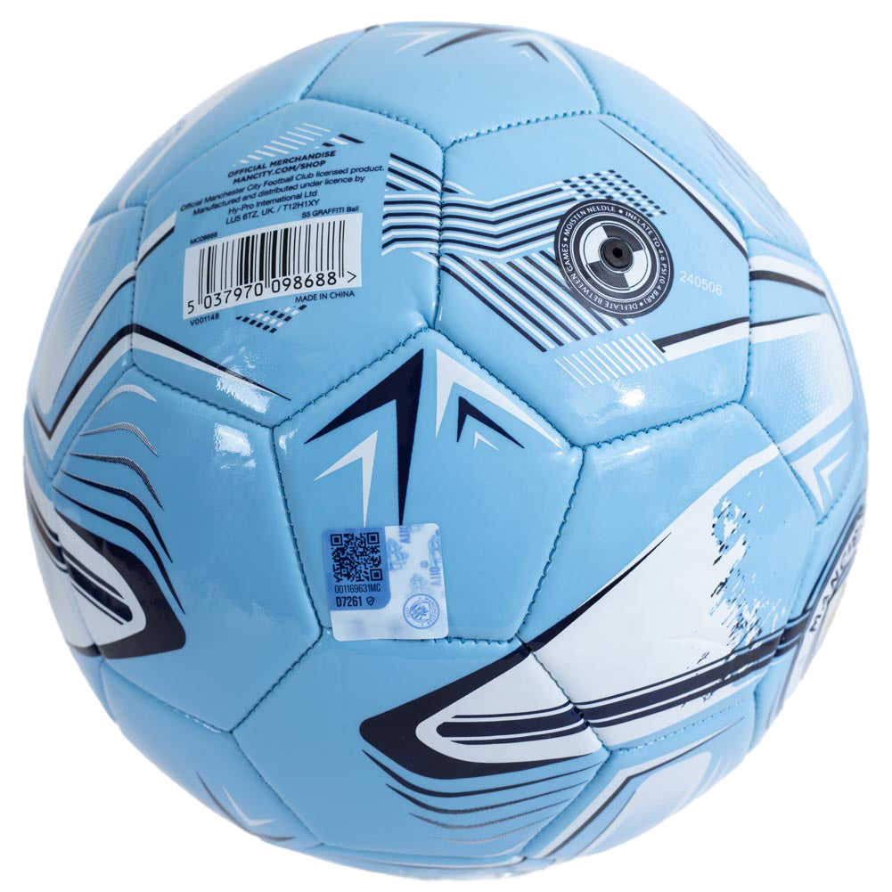 Manchester City Football Club Turbine PVC Everyday Football
