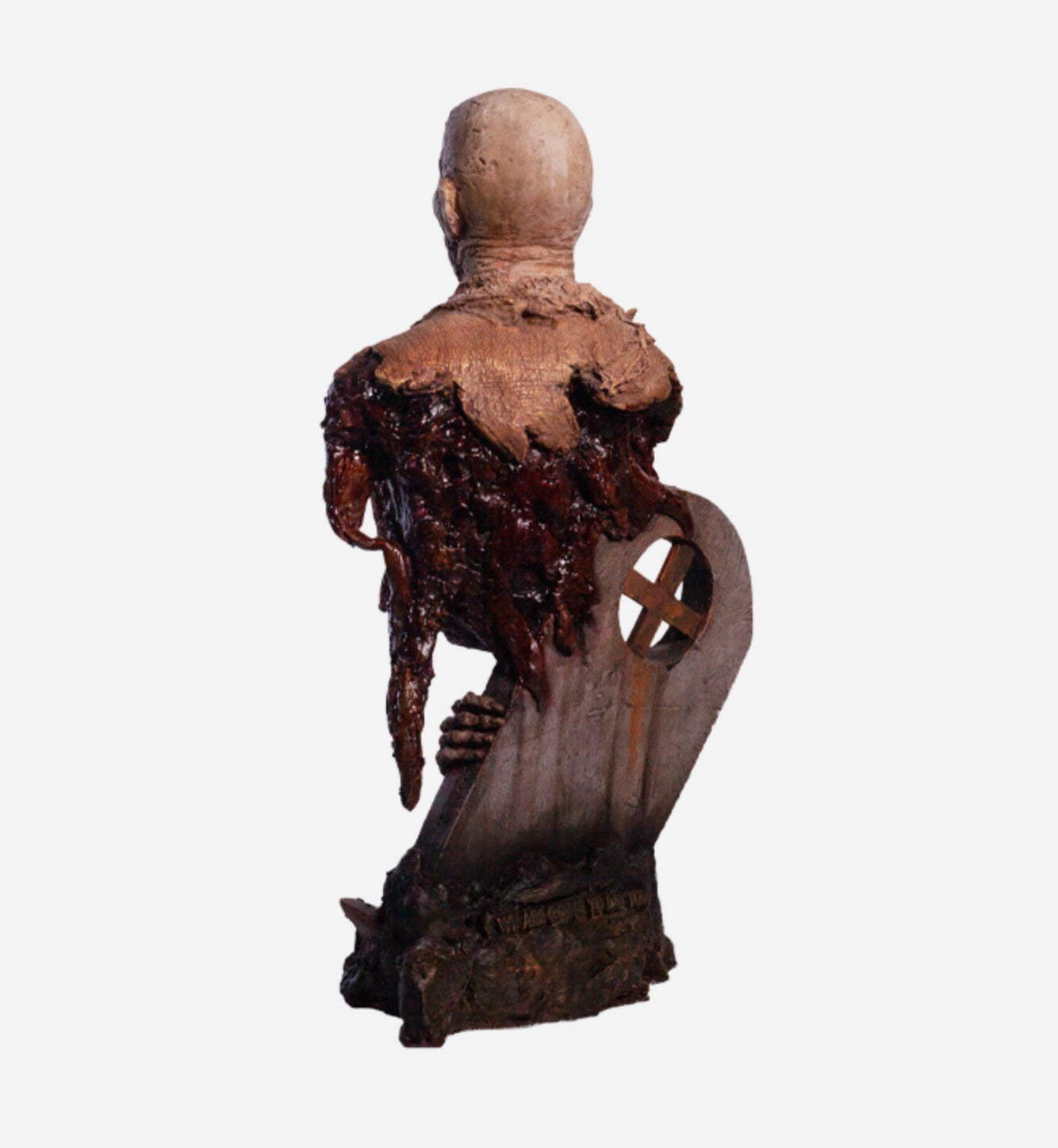 1/6 Scale Collectible Bust of the Worm - Eyed Fulci Zombie from Poster Art