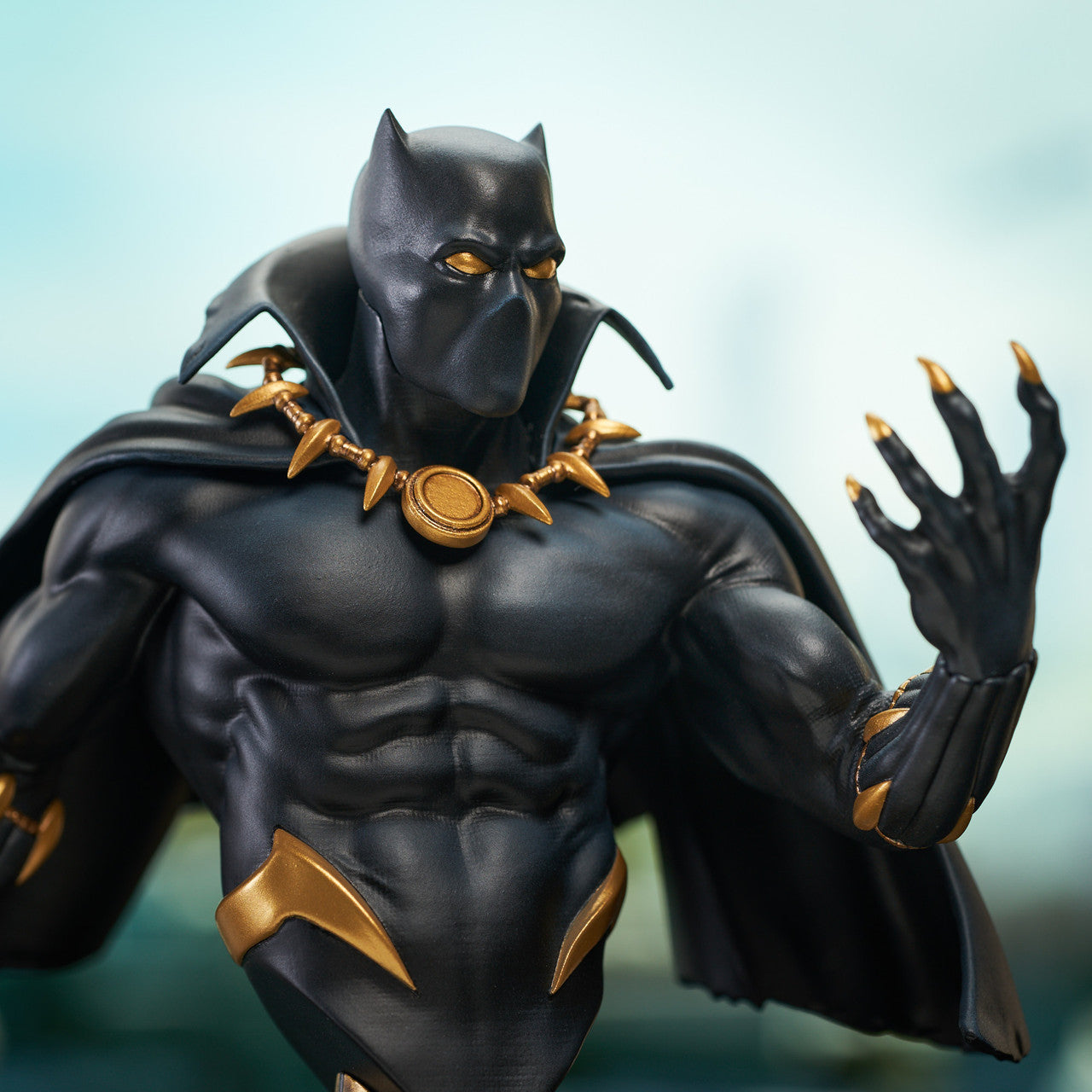 Limited Edition 1/7 Scale Marvel Comics Black Panther Mini Bust
