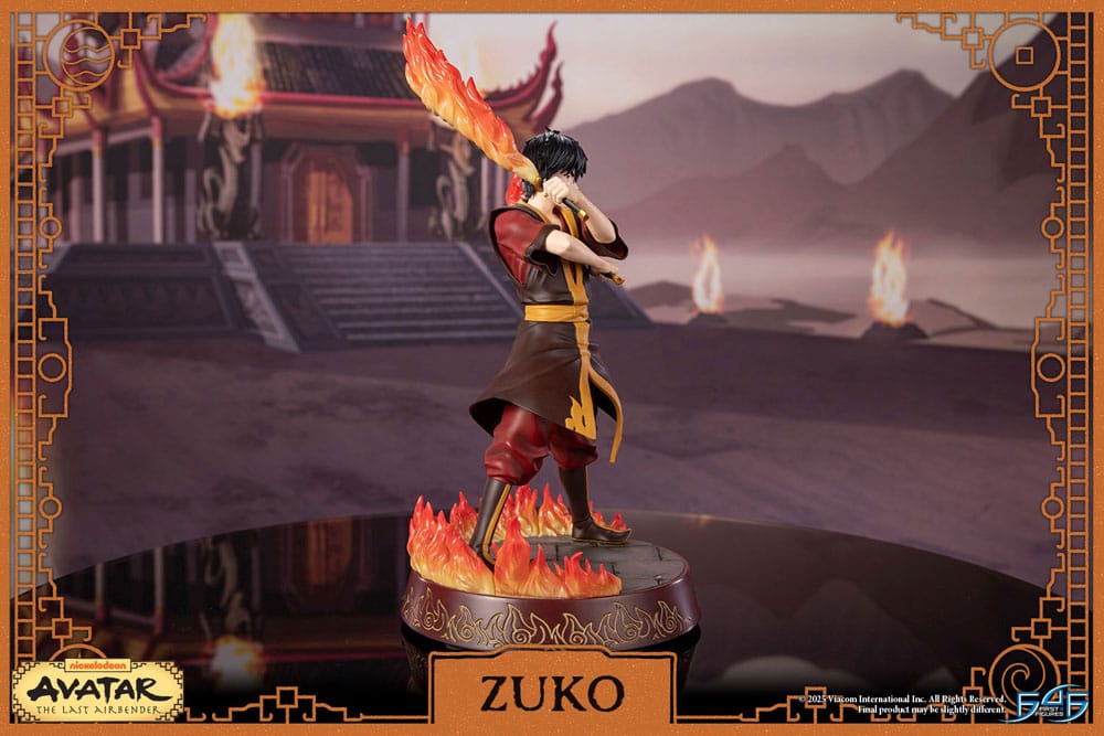 First 4 Figures Limited Edition Collectible Statue of Zuko from Avatar The Last Airbender
