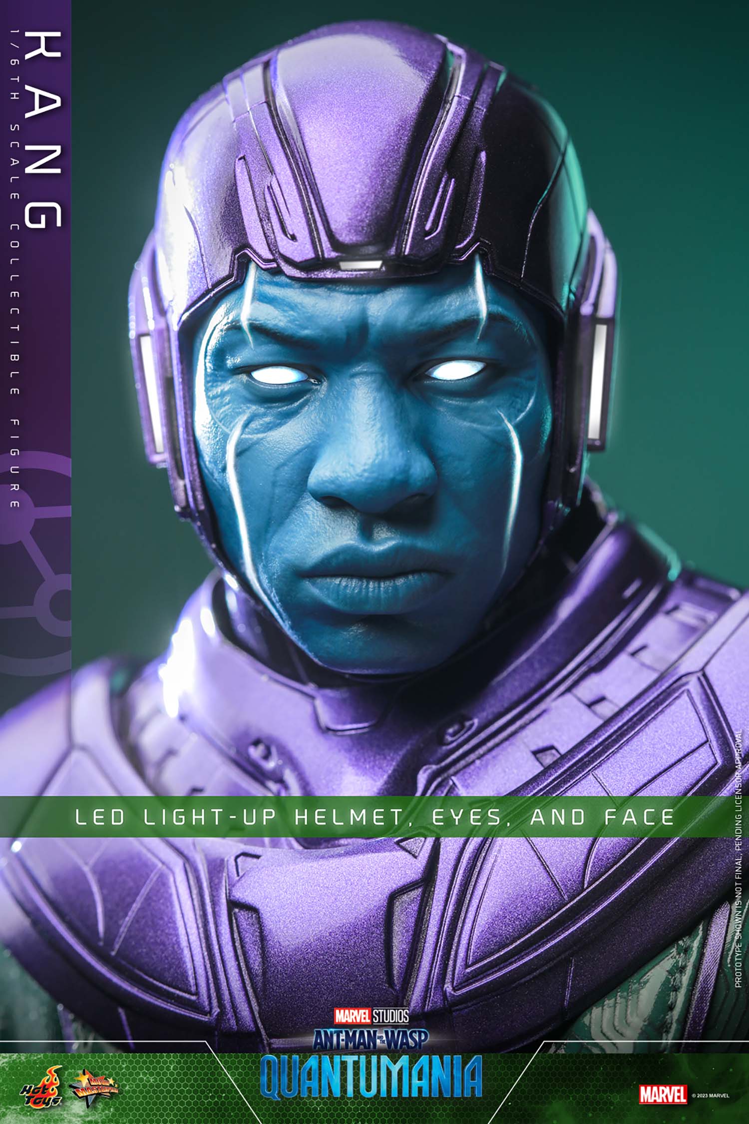 Hot Toys 1/6th Scale Marvel's Ant-Man and the Wasp: Quantumania Kang The Conqueror Collectible Figure