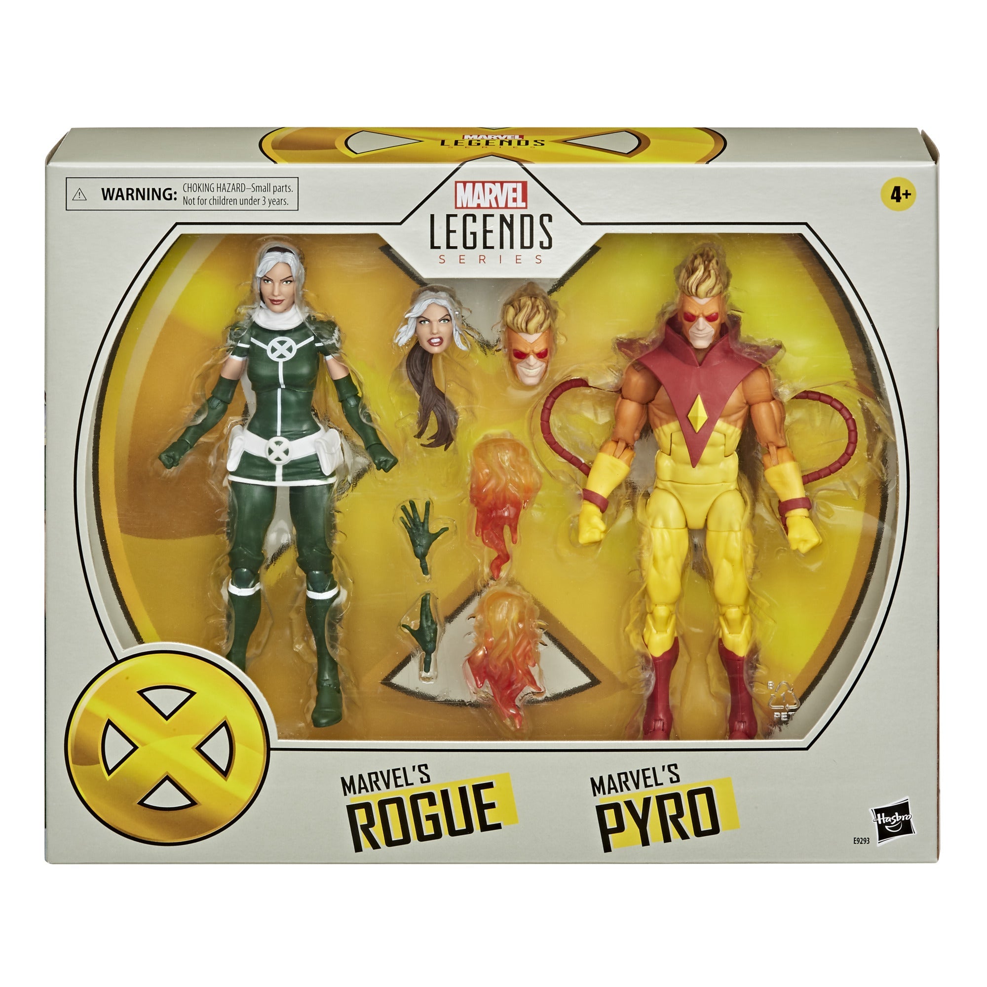 Marvel Legends Series Action Figures: Marvel's Rogue and Pyro