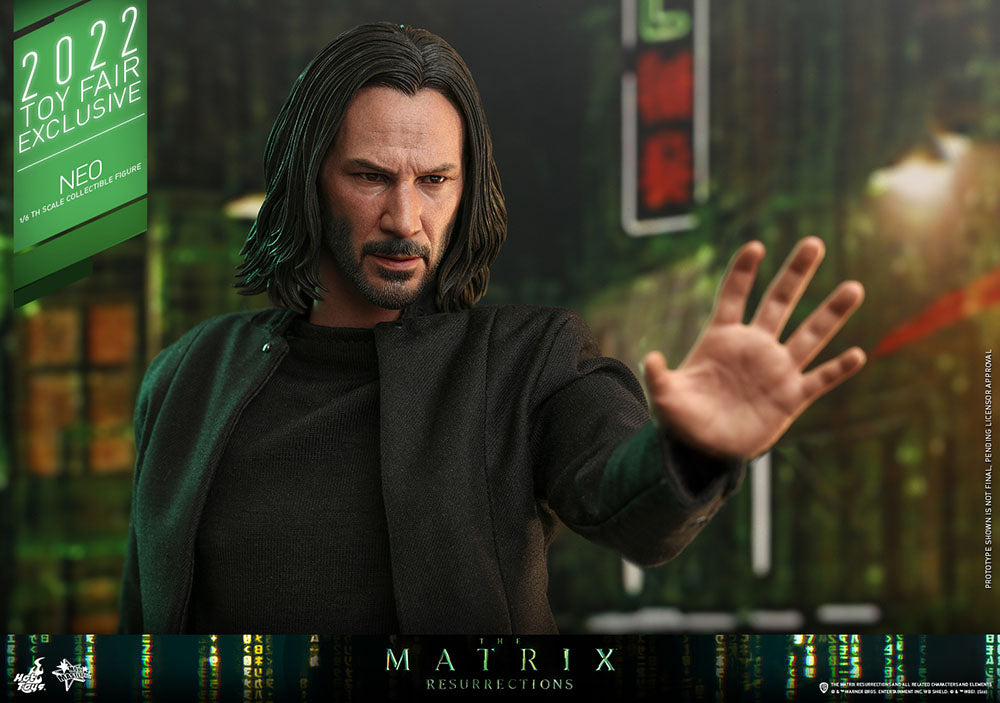 Hot Toys Exclusive 1:6 Scale Collectible Figure of Neo from The Matrix Revolutions