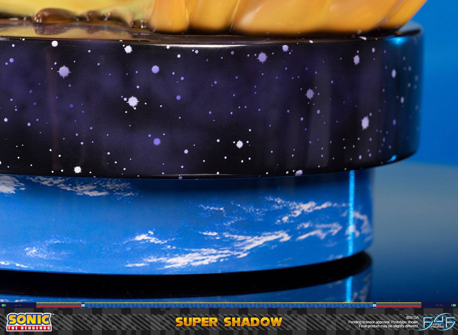 First4Figures Collectible Sonic The Hedgehog Super Shadow Resin Statue