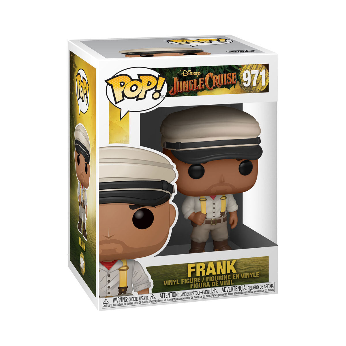 Disney Jungle Cruise-themed Frank Funko Pop! Collectible Vinyl Figure for Disney Fans