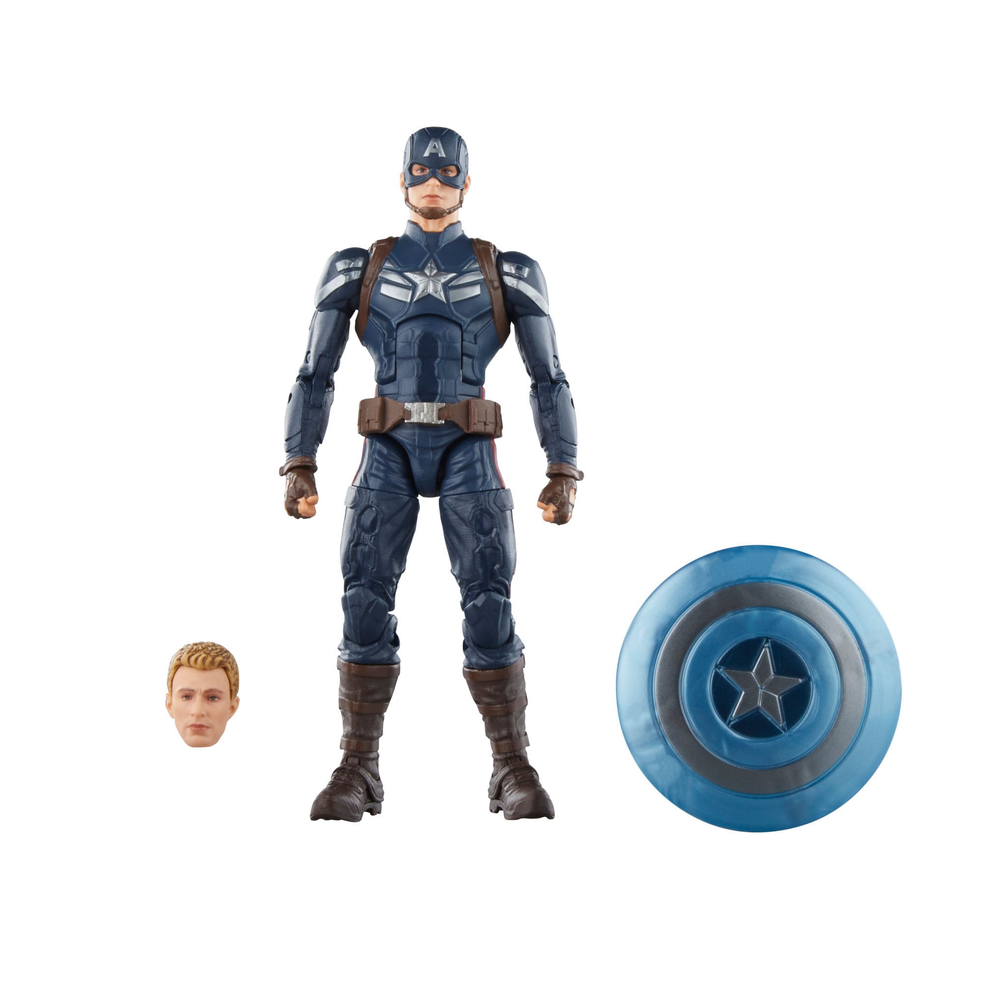 Hasbro Marvel Legends Series Infinity Saga Captain America 6-Inch Collectible Action Figure for Fans and Collectors