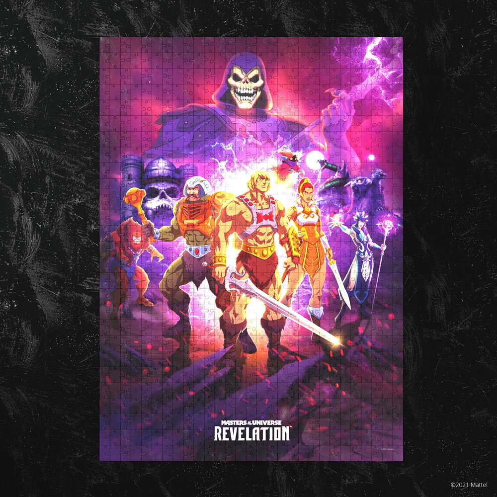 Masters of the Universe Revelation 1000-Piece High-Quality Cardboard Jigsaw Puzzle: The Power Returns