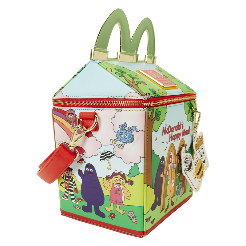 Loungefly Retro McDonald's Happy Meal Adjustable Crossbody Bag