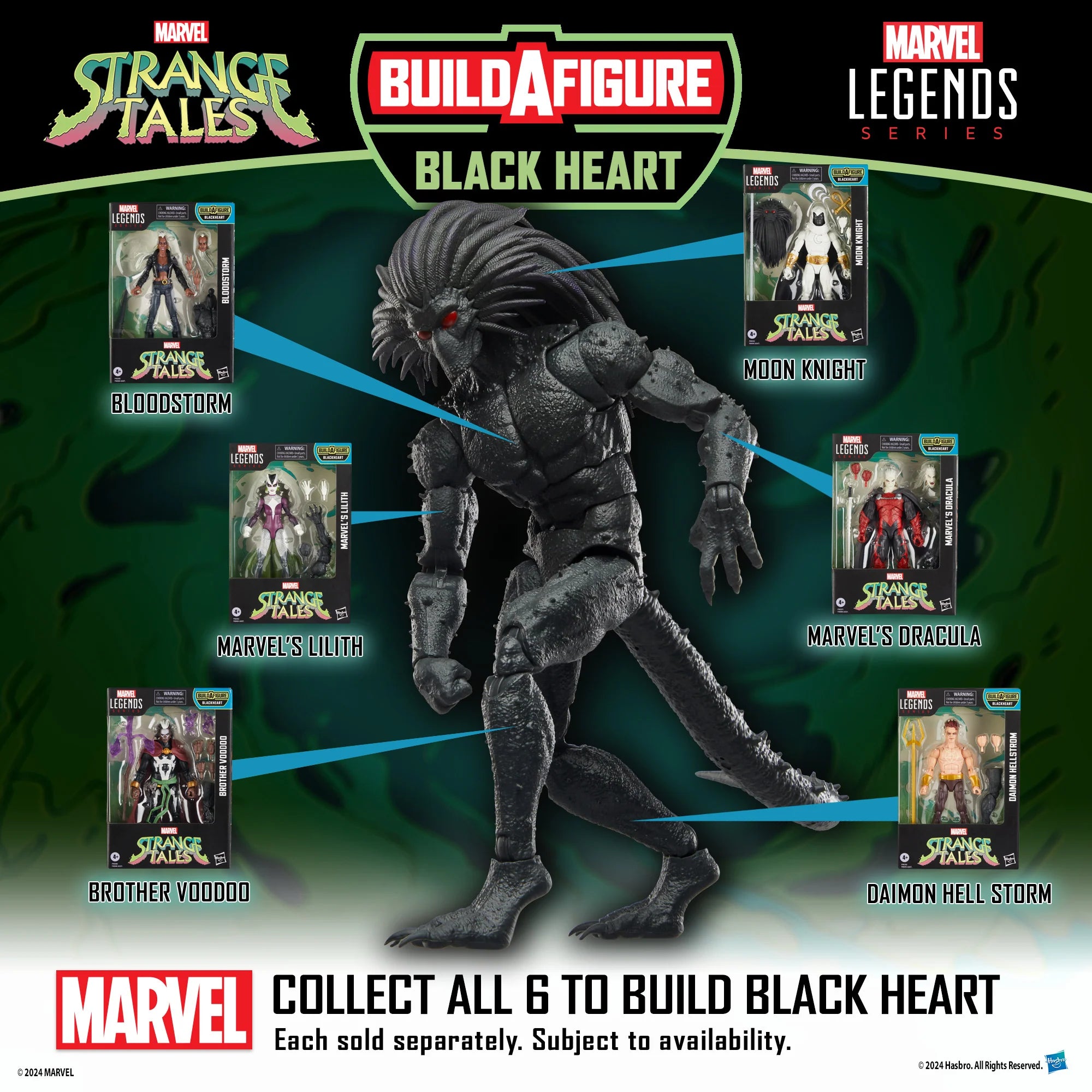 Hasbro 6-Inch Marvel Legends Series Strange Tales Dracula Action Figure