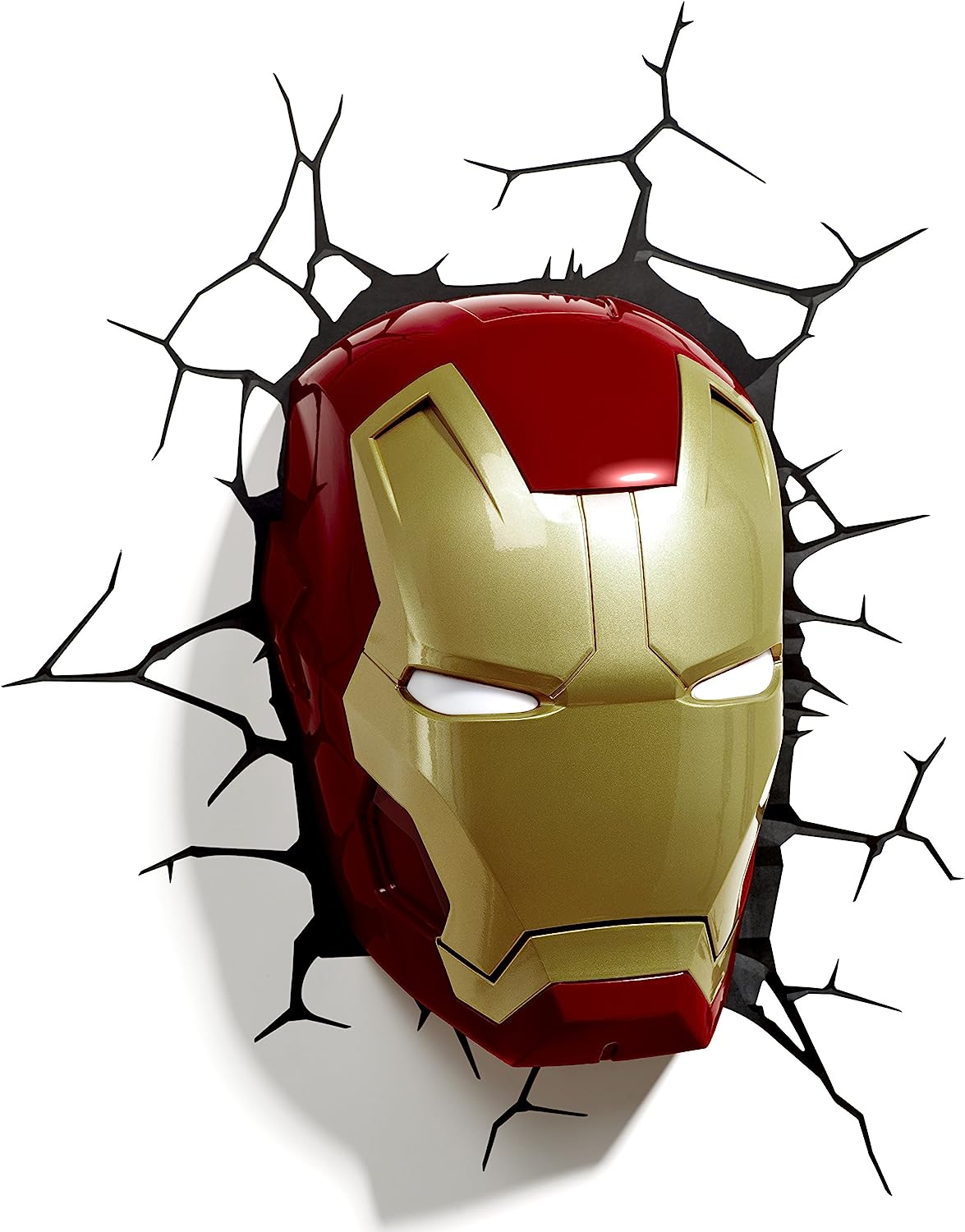 3D Wall - Mounted Marvel Iron Man Decorative LED Light
