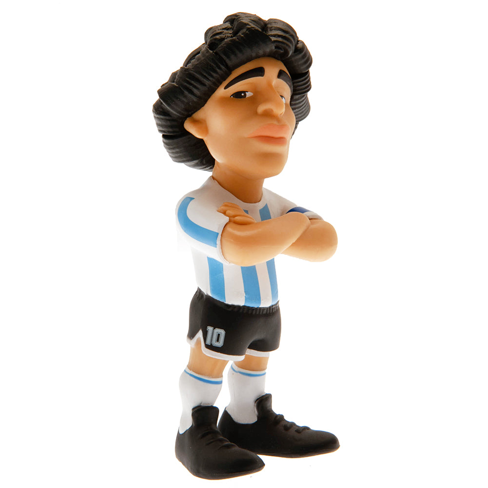 Miniature Maradona Figure in Argentina Team Kit