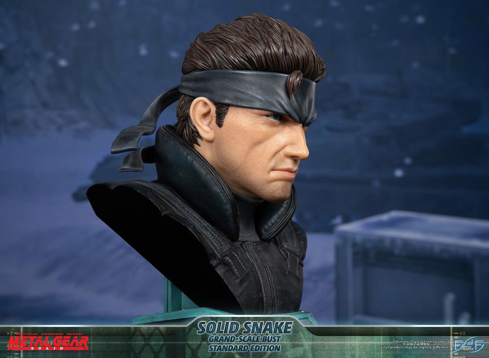 First4Figures Grand Scale Collectible Bust of Solid Snake from Metal Gear Solid