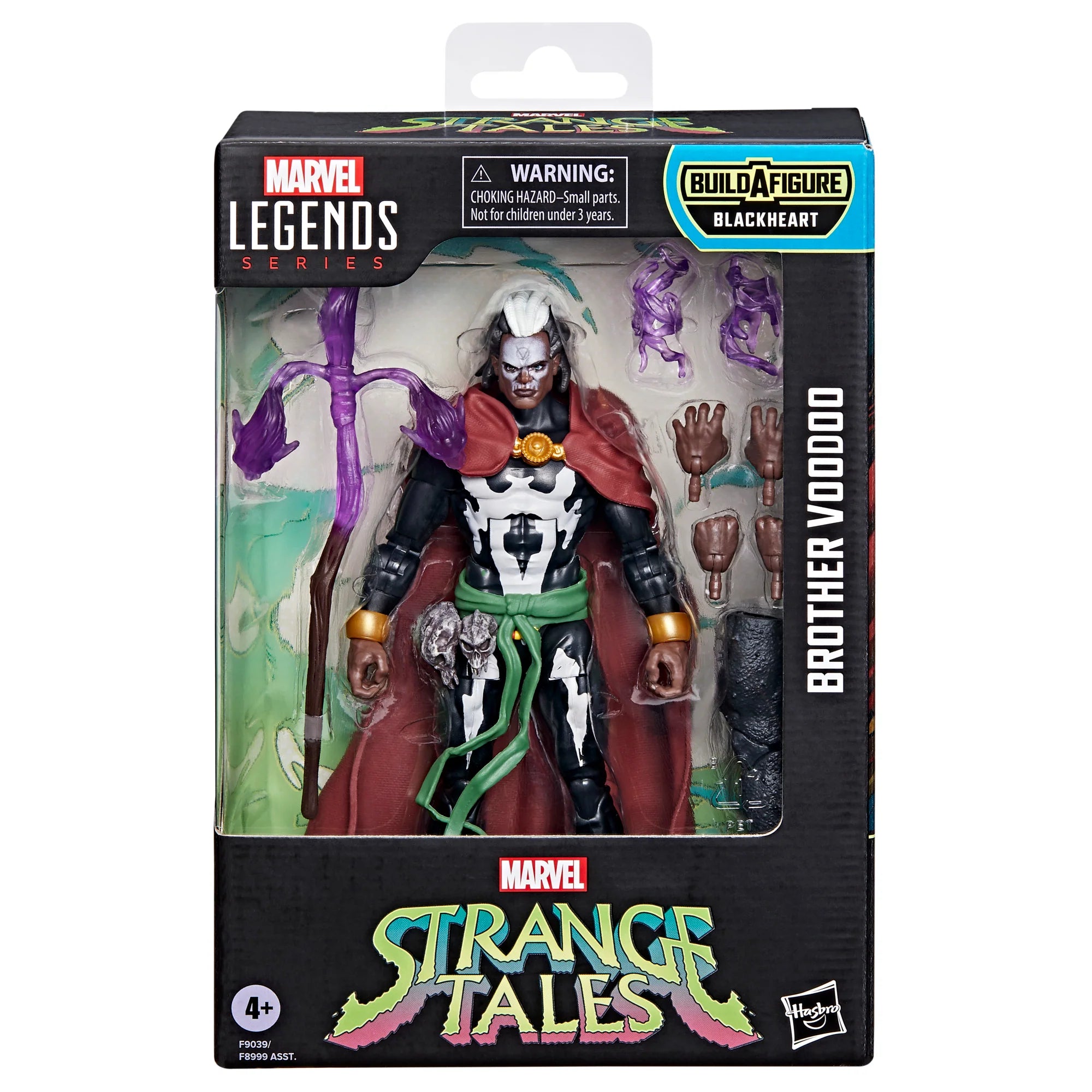 Hasbro's 6-Inch Marvel Legends Strange Tales Brother Voodoo Action Figure