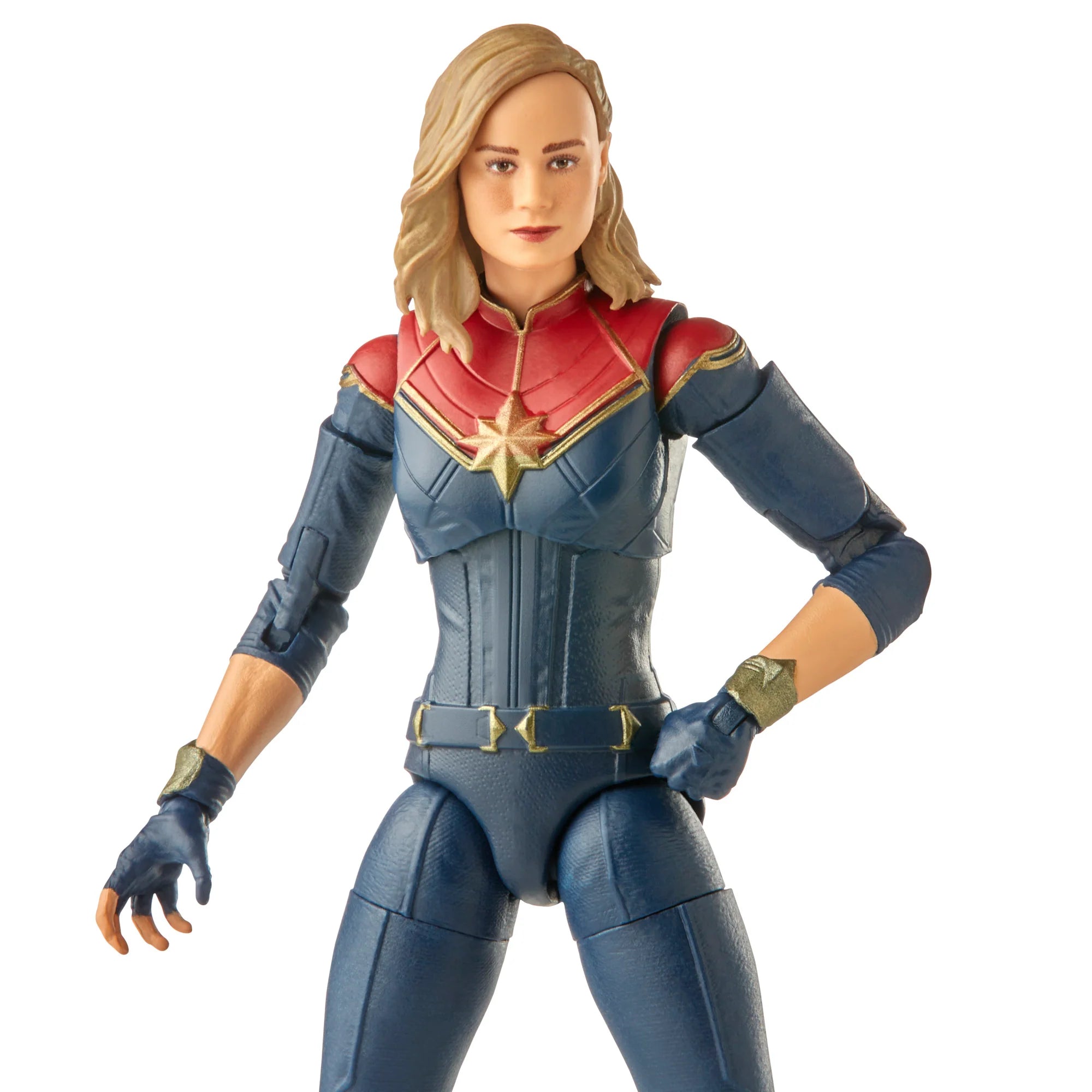 Marvel Legends Series 6-Inch Collectible Action Figure of Captain Marvel from The Marvels