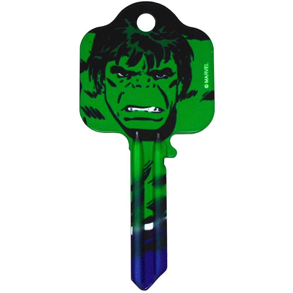 High - Quality Marvel Hulk - Themed Blank Door Key