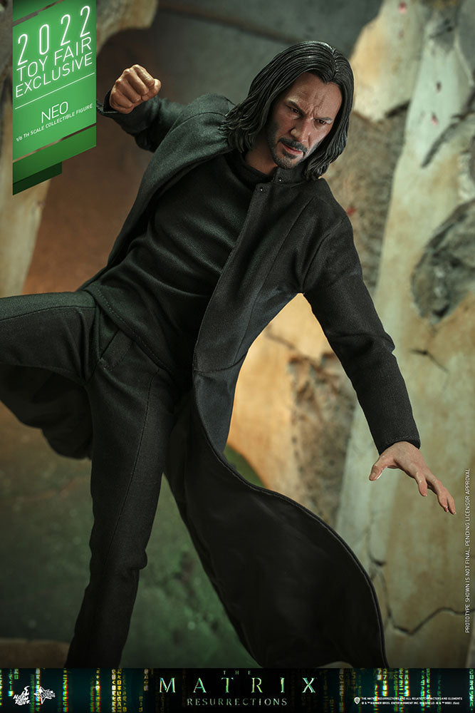 Hot Toys Exclusive 1:6 Scale Collectible Figure of Neo from The Matrix Revolutions