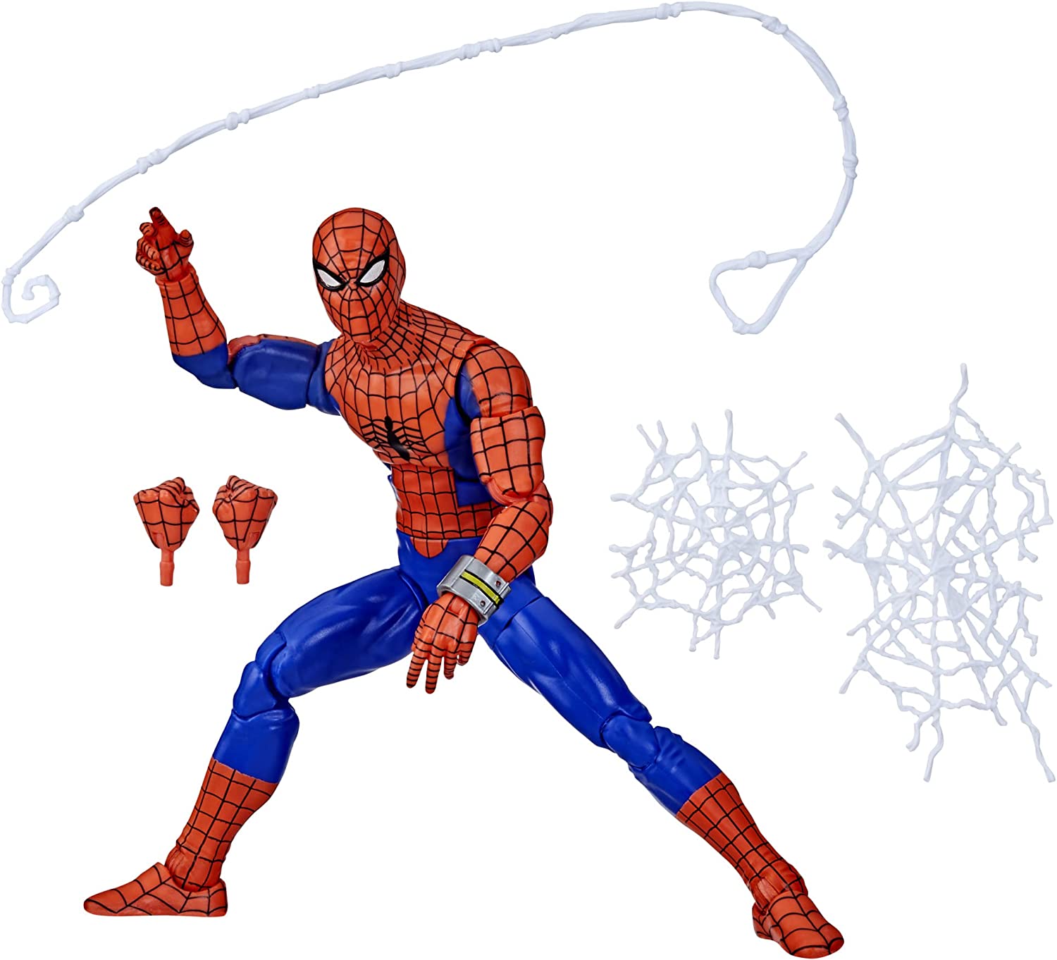 60th Anniversary Collectible Marvel Legends Series Japanese Spider-Man Action Figure