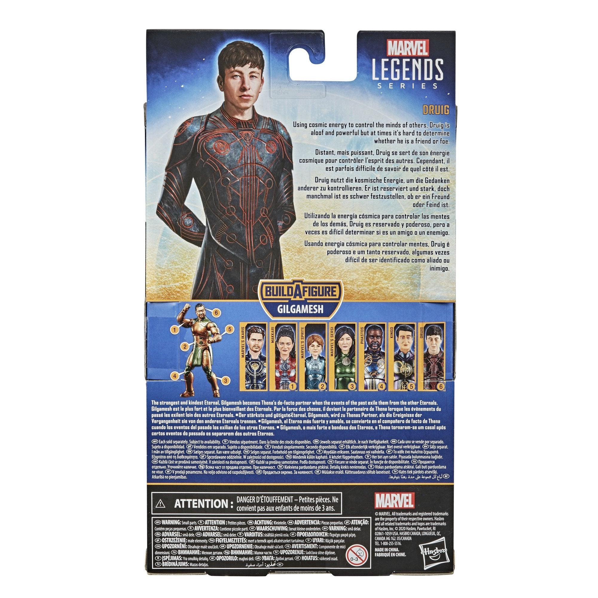 Marvel Legends Series Action Figure - The Eternals' Druig, a Cosmic - Mind - Controlling Character