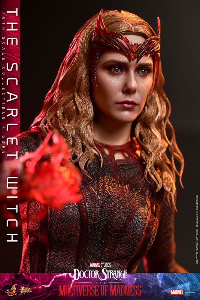 Hot Toys 1:6 Scale Elizabeth Olsen as Scarlet Witch from Doctor Strange in Multiverse of Madness