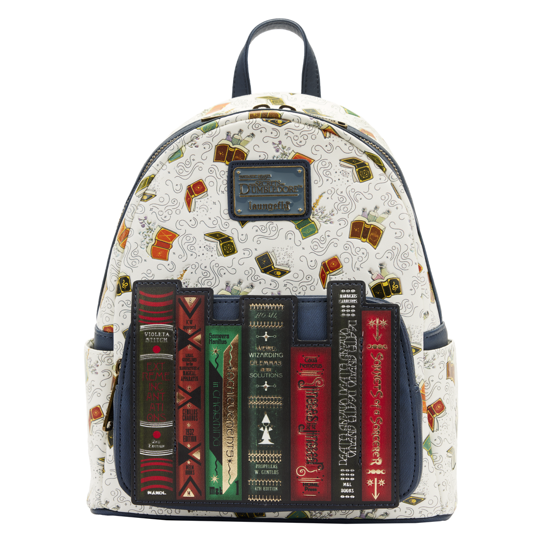 Loungefly Mini Backpack Inspired by Fantastic Beasts' Magical Books for Wizardry Enthusiasts
